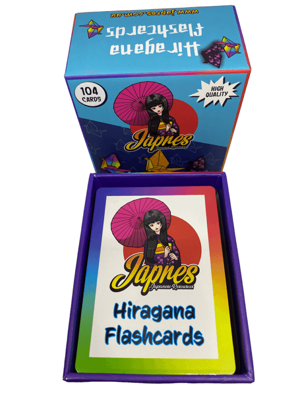 Hiragana Japanese Flashcards